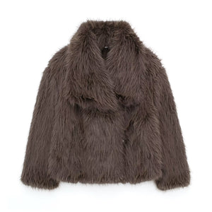 Zahara® | Veste en Fourrure Streetwear