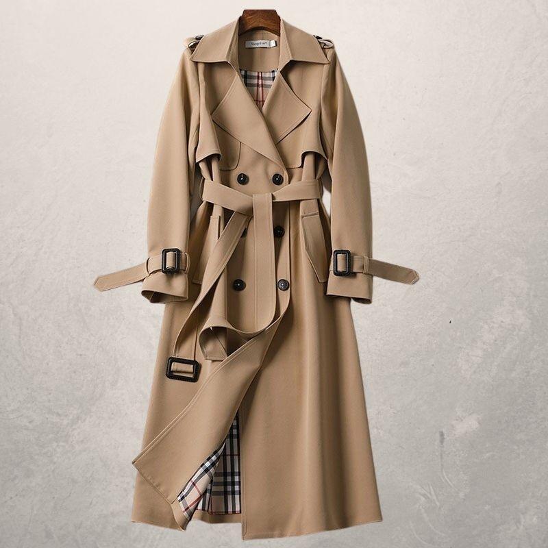 Isadora® | Trench-Coat Long à Ceinture