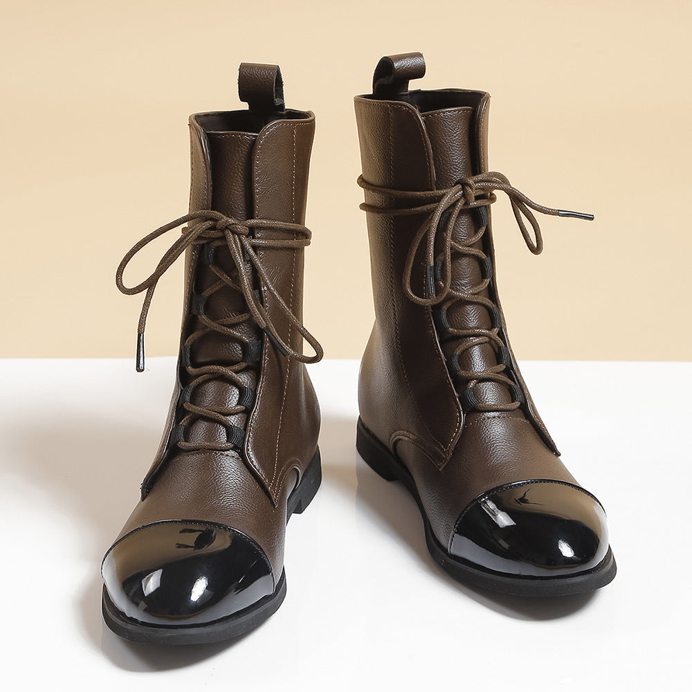 Cotilda™ | Bottes en cuir à lacets