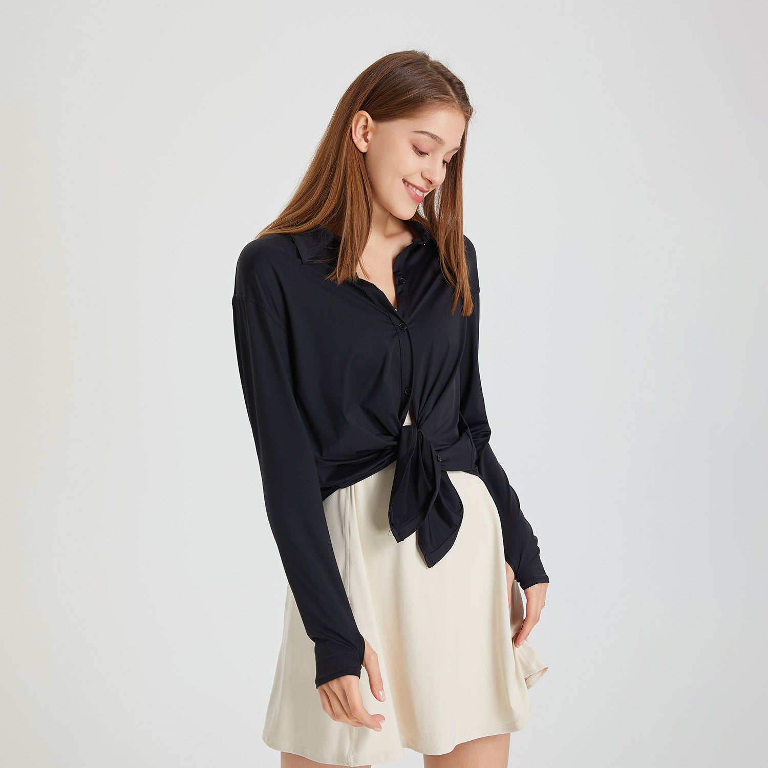 Lysia® | Chemise Fluide à Nouer