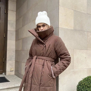 Aurelya® | Manteau Long Matelassé