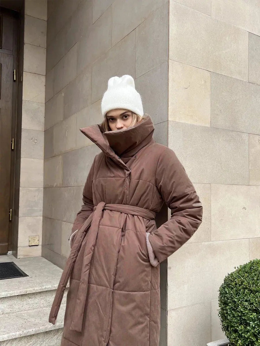 Aurelya® | Manteau Long Matelassé