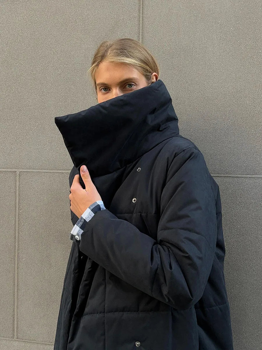 Aurelya® | Manteau Long Matelassé