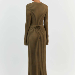 Isadora | Robe Longue Côtelée