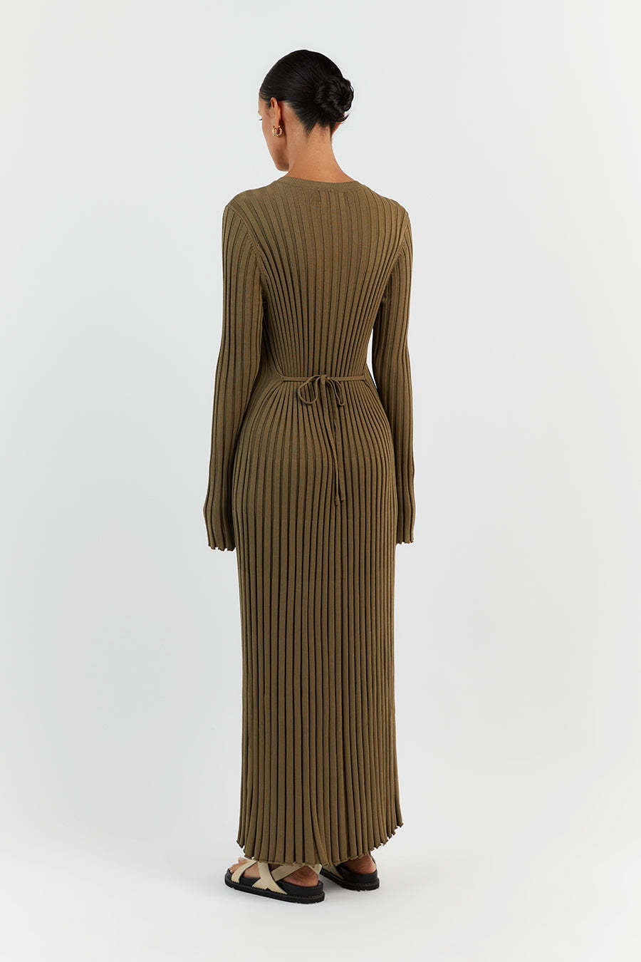 Isadora | Robe Longue Côtelée