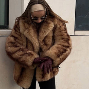 Aurore Sauvage® | Manteau  Fourrure Luxe