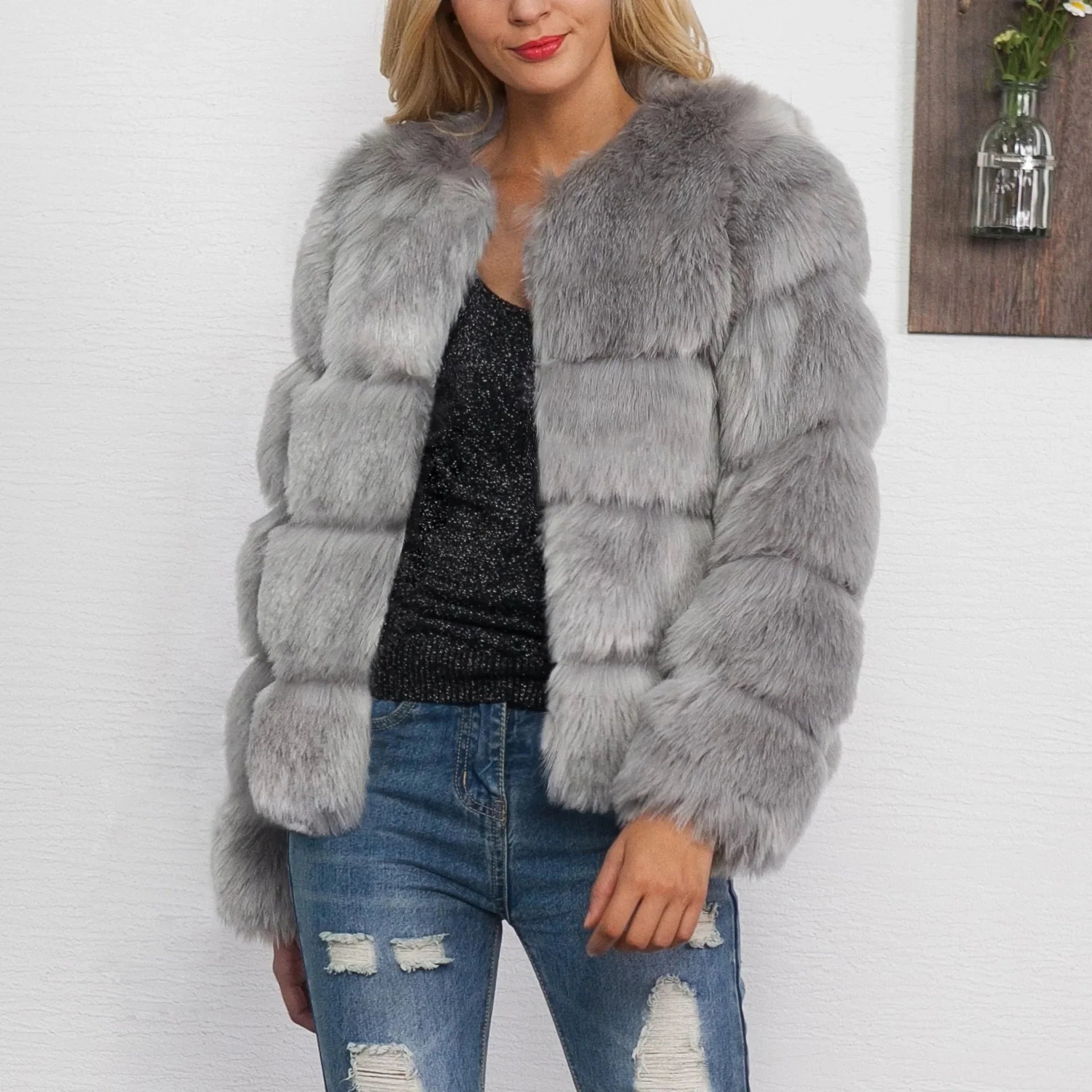 Nicole | Veste en Fourrure