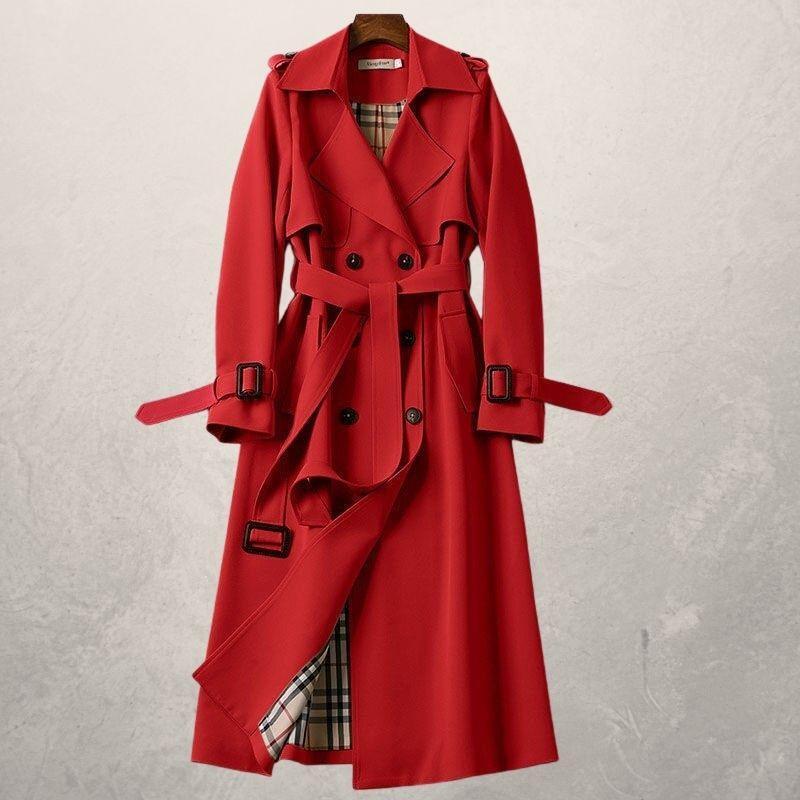 Isadora® | Trench-Coat Long à Ceinture