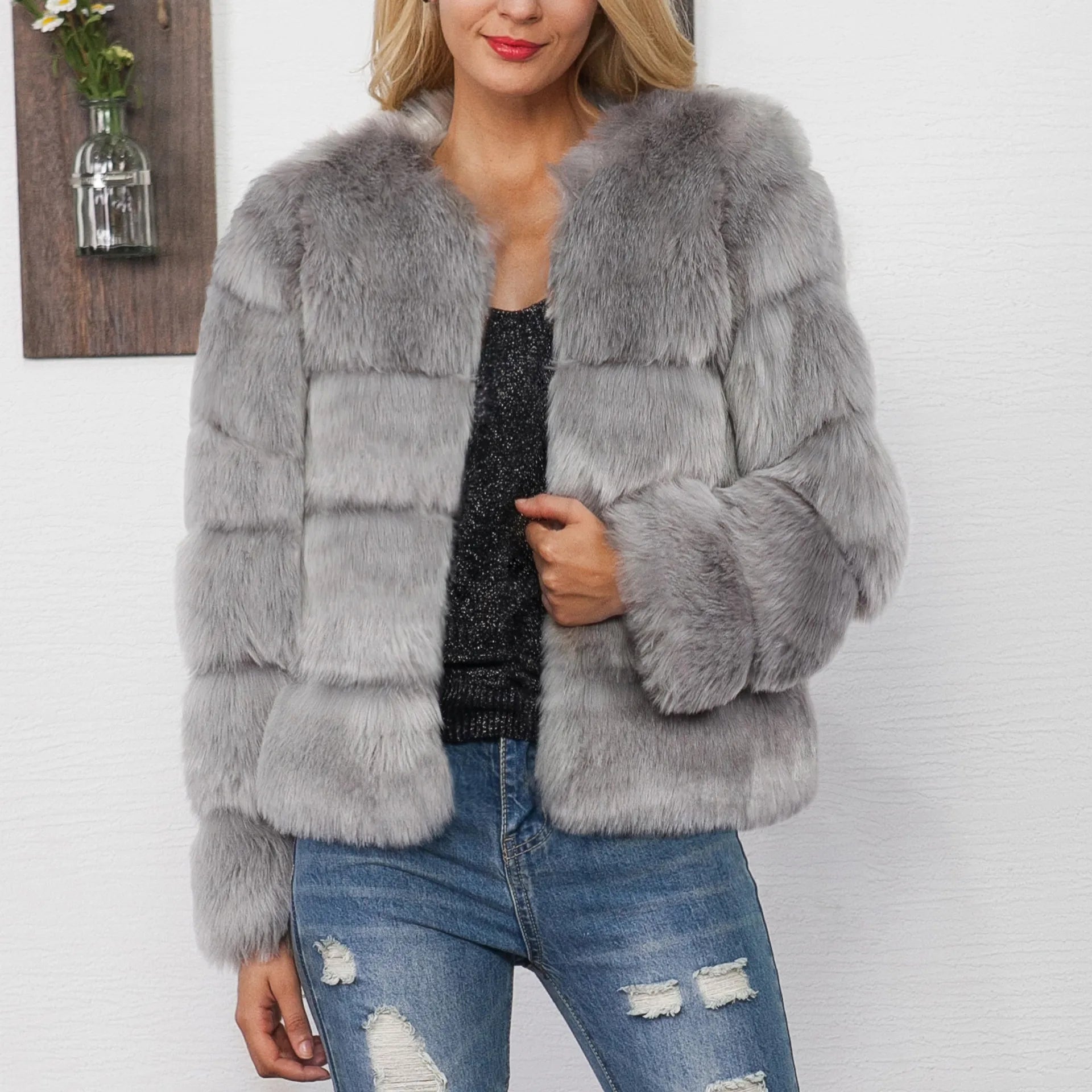 Nicole | Veste en Fourrure
