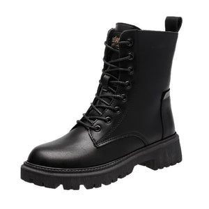 Altaïa® | Bottines Hivernales en Cuir Fourré