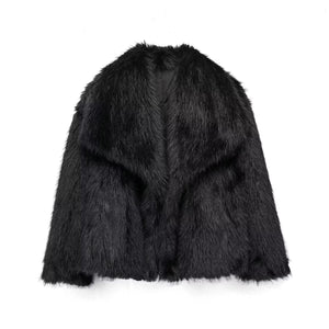 Zahara® | Veste en Fourrure Streetwear