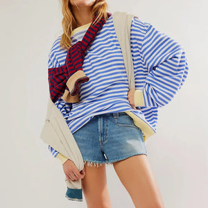 LIVIA® | Sweat Oversize Rayé