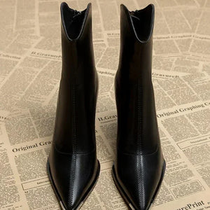 Véronica® | Bottines Métropolitaine à Talon Carré