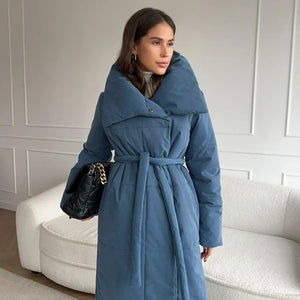 Aurelya® | Manteau Long Matelassé