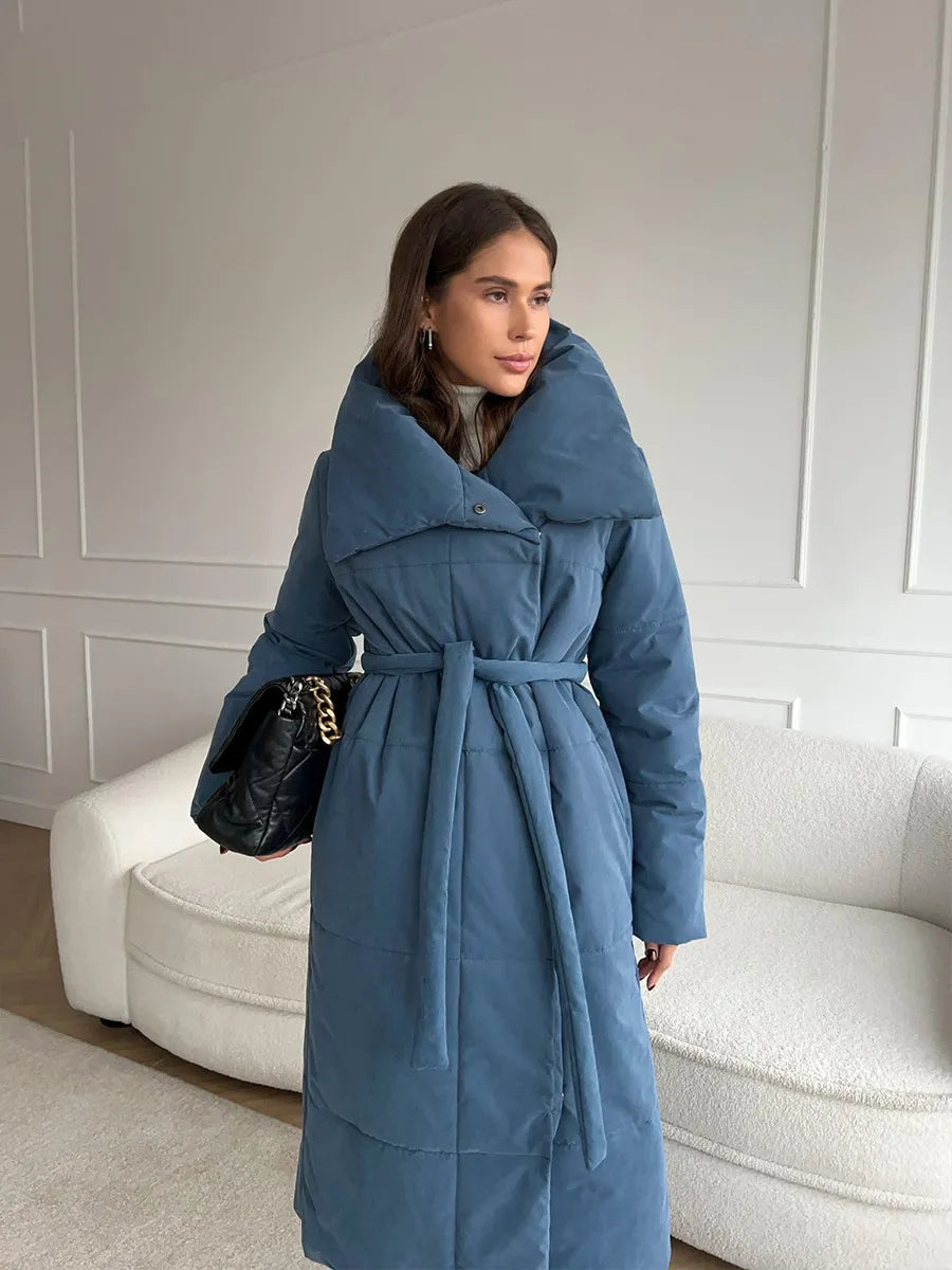 Aurelya® | Manteau Long Matelassé