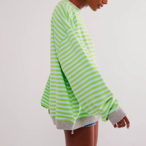 LIVIA® | Sweat Oversize Rayé