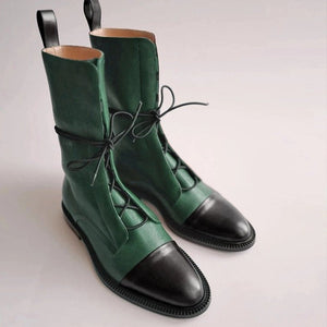 Cotilda™ | Bottes en cuir à lacets