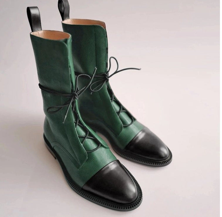 Cotilda™ | Bottes en cuir à lacets