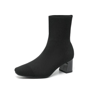 Alessia® | Bottines Tricotées Élégantes et Polyvalentes