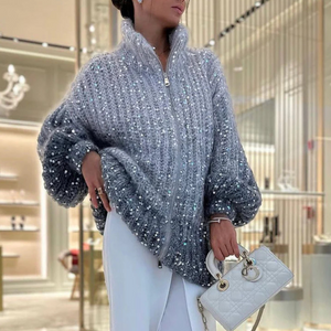 Lorys | Pull Tricotée Chic avec Sequins Brillants