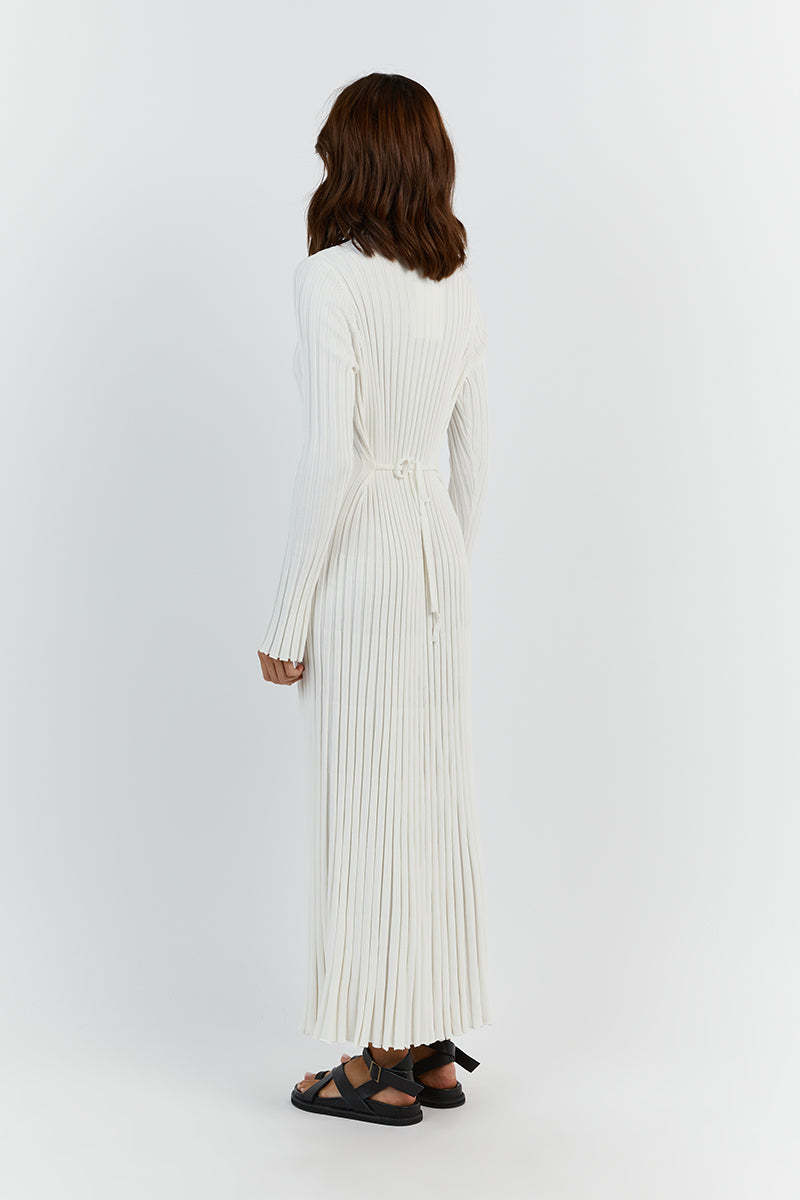 Isadora | Robe Longue Côtelée