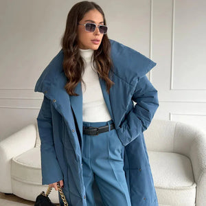 Aurelya® | Manteau Long Matelassé