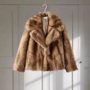 Aurore Sauvage® | Manteau  Fourrure Luxe