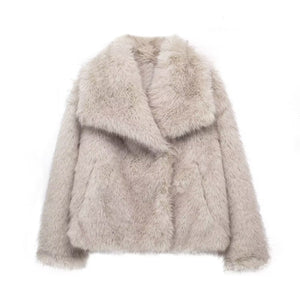 Zahara® | Veste en Fourrure Streetwear