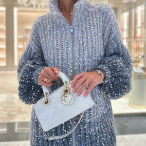 Lorys | Pull Tricotée Chic avec Sequins Brillants