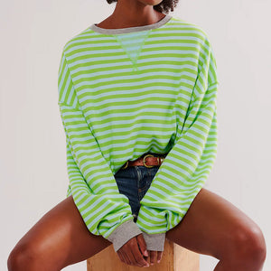 LIVIA® | Sweat Oversize Rayé
