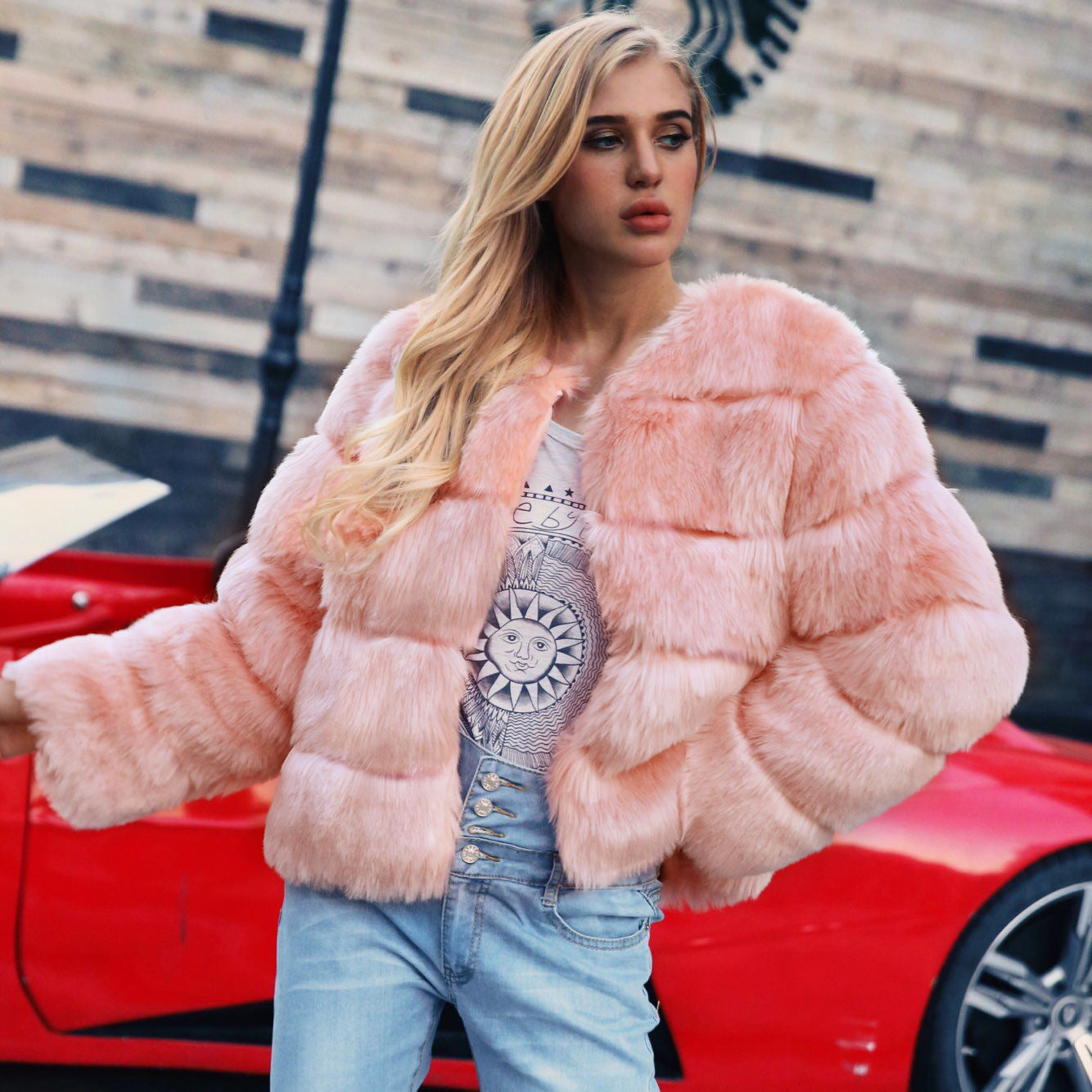 Nicole | Veste en Fourrure