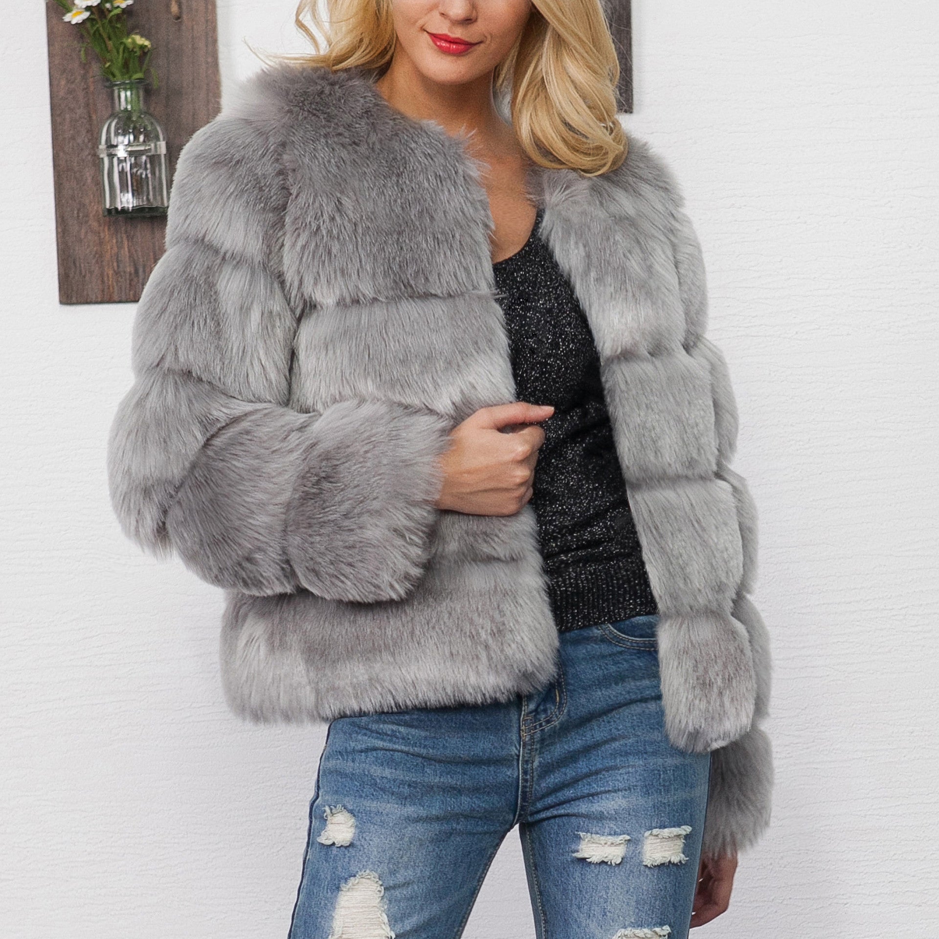 Nicole | Veste en Fourrure