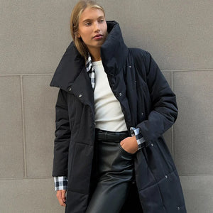Aurelya® | Manteau Long Matelassé