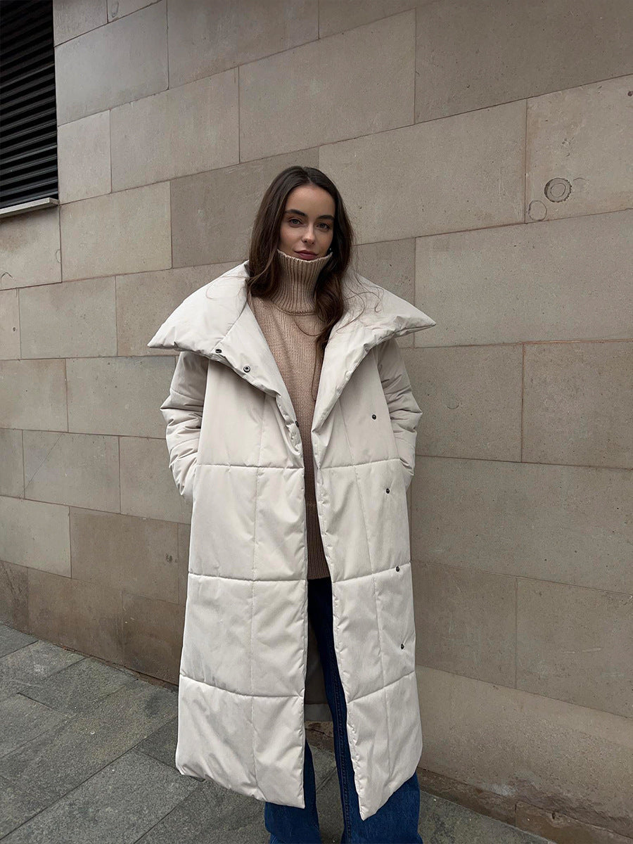 Aurelya® | Manteau Long Matelassé