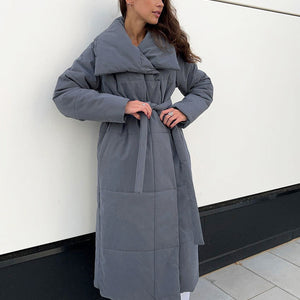 Aurelya® | Manteau Long Matelassé