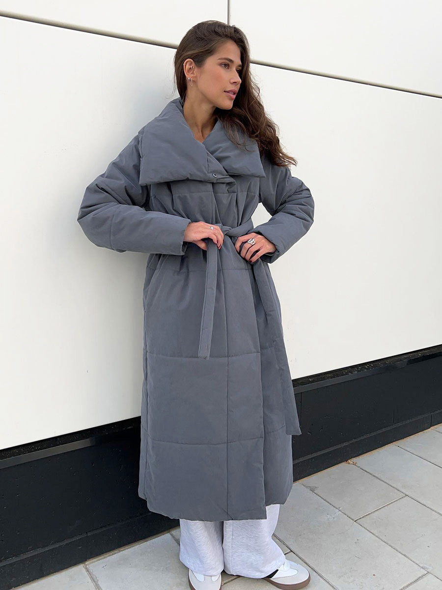 Aurelya® | Manteau Long Matelassé