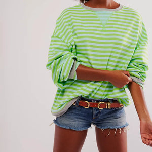 LIVIA® | Sweat Oversize Rayé
