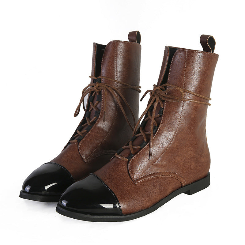 Cotilda™ | Bottes en cuir à lacets