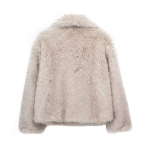 Zahara® | Veste en Fourrure Streetwear