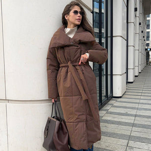 Aurelya® | Manteau Long Matelassé