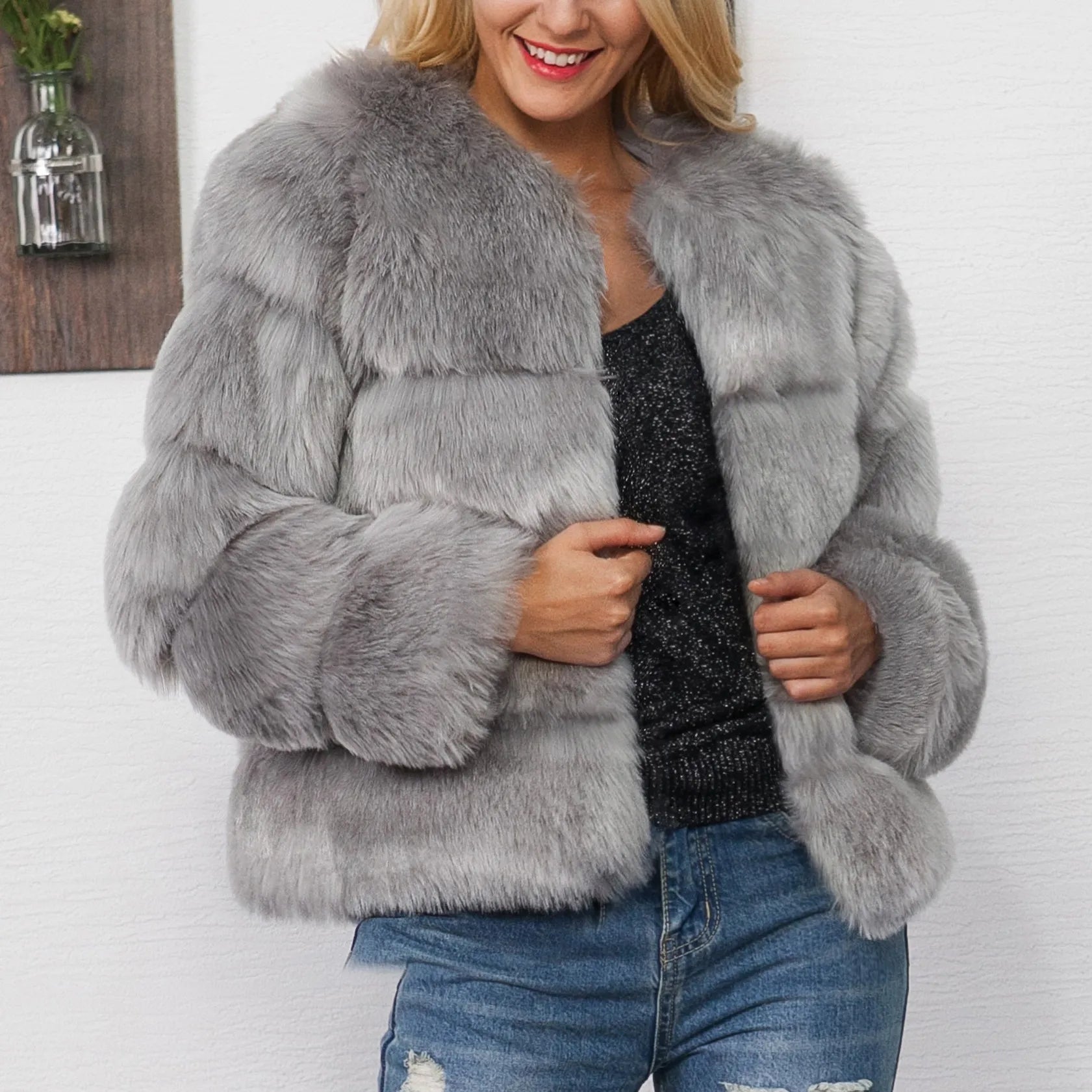 Nicole | Veste en Fourrure