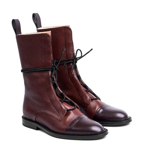 Cotilda™ | Bottes en cuir à lacets