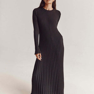 Isadora | Robe Longue Côtelée