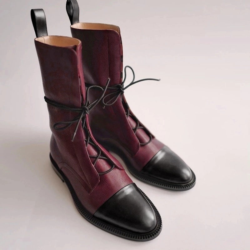Cotilda™ | Bottes en cuir à lacets