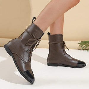 Cotilda™ | Bottes en cuir à lacets