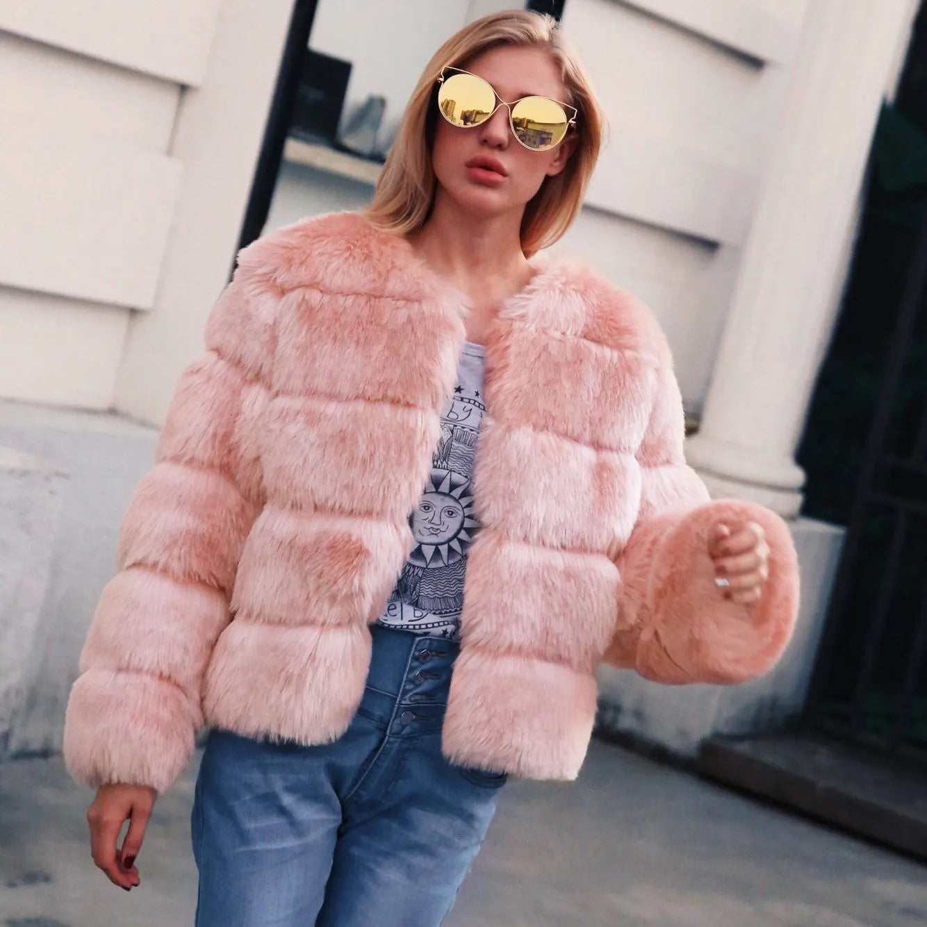 Nicole | Veste en Fourrure