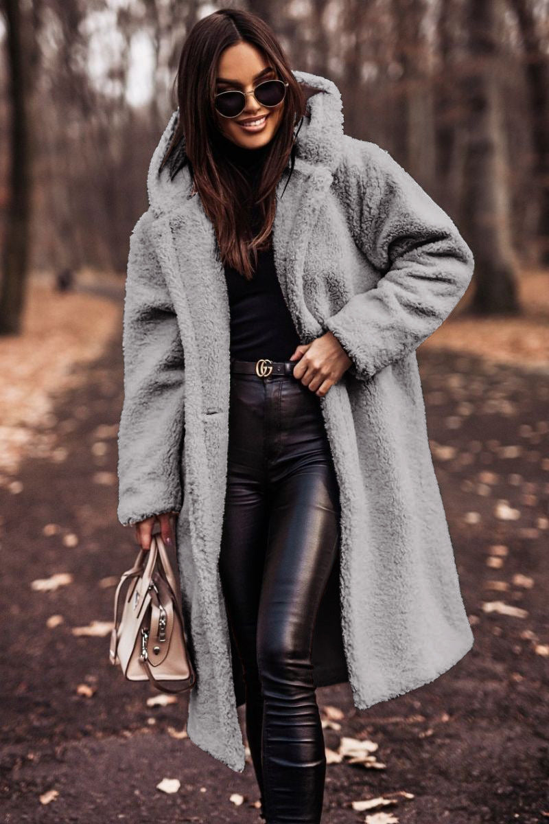 Irisia® | Manteau Long Classique d'Hiver